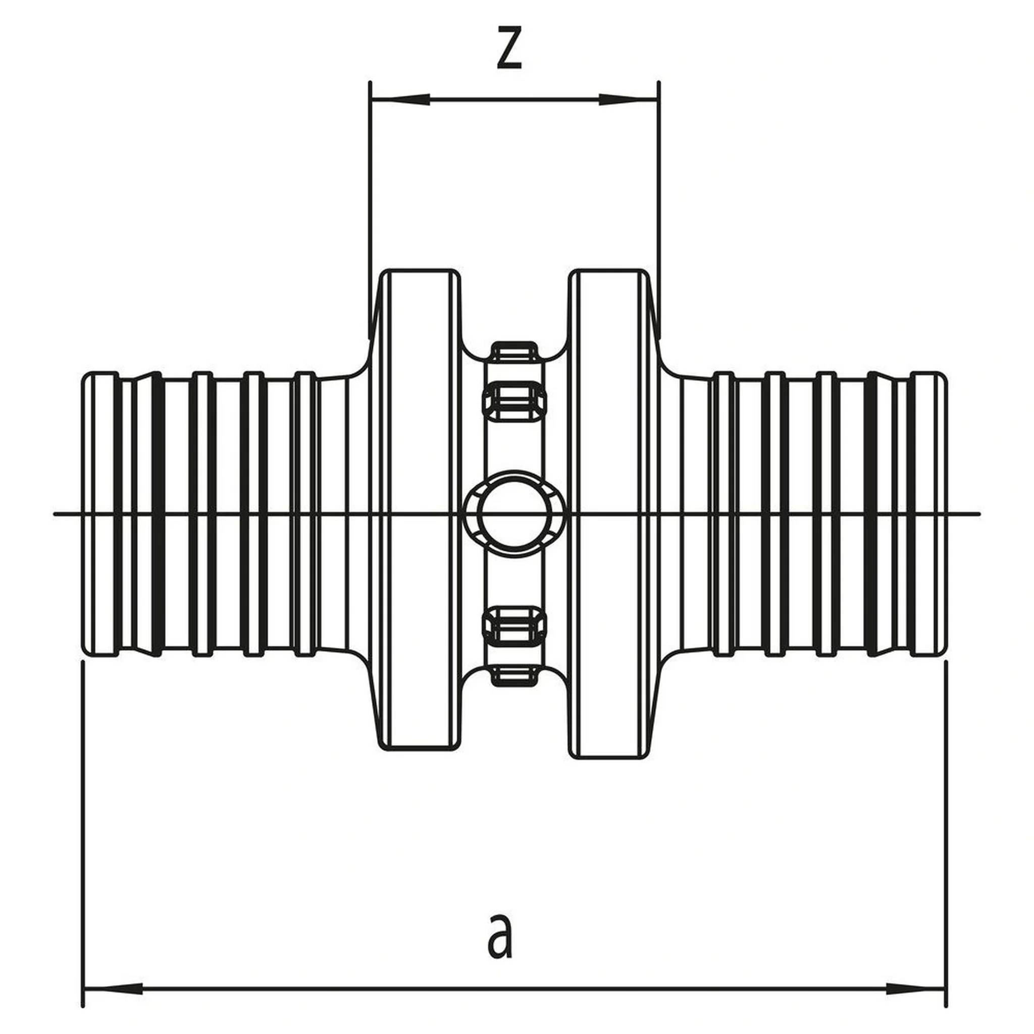 REHAU Kupplung, RAUTITAN PX, 16-16, 1 Stk.