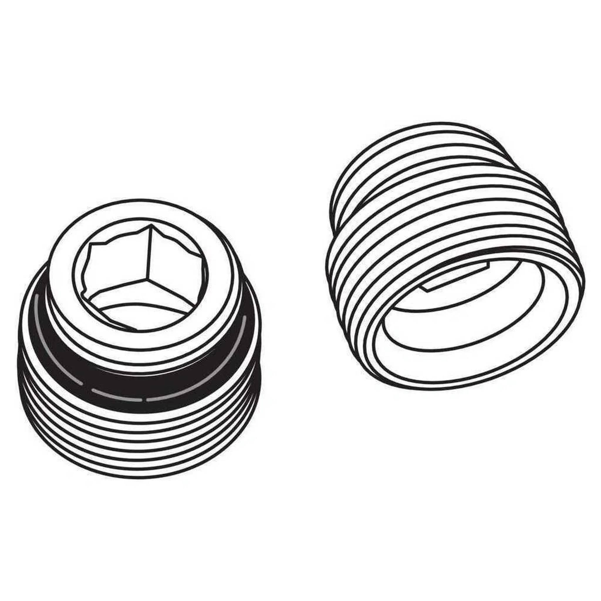 REHAU Anschlussnippel-Set, G 1/2 x G 3/4, 1 Stk.