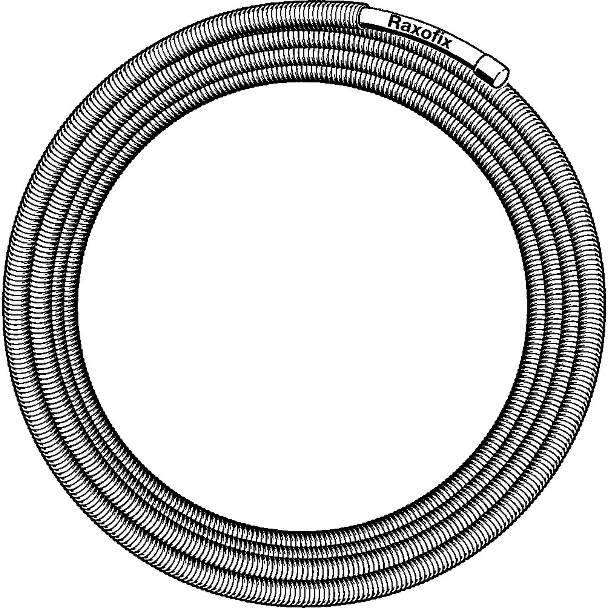 Viega Raxofix-Mehrschichtverbundrohr, Ausstattung: Schutzrohr grau, Modell 5301, d: 16, s: 2.2, V: 0.106, Bund mit 50m, 1 Stk.