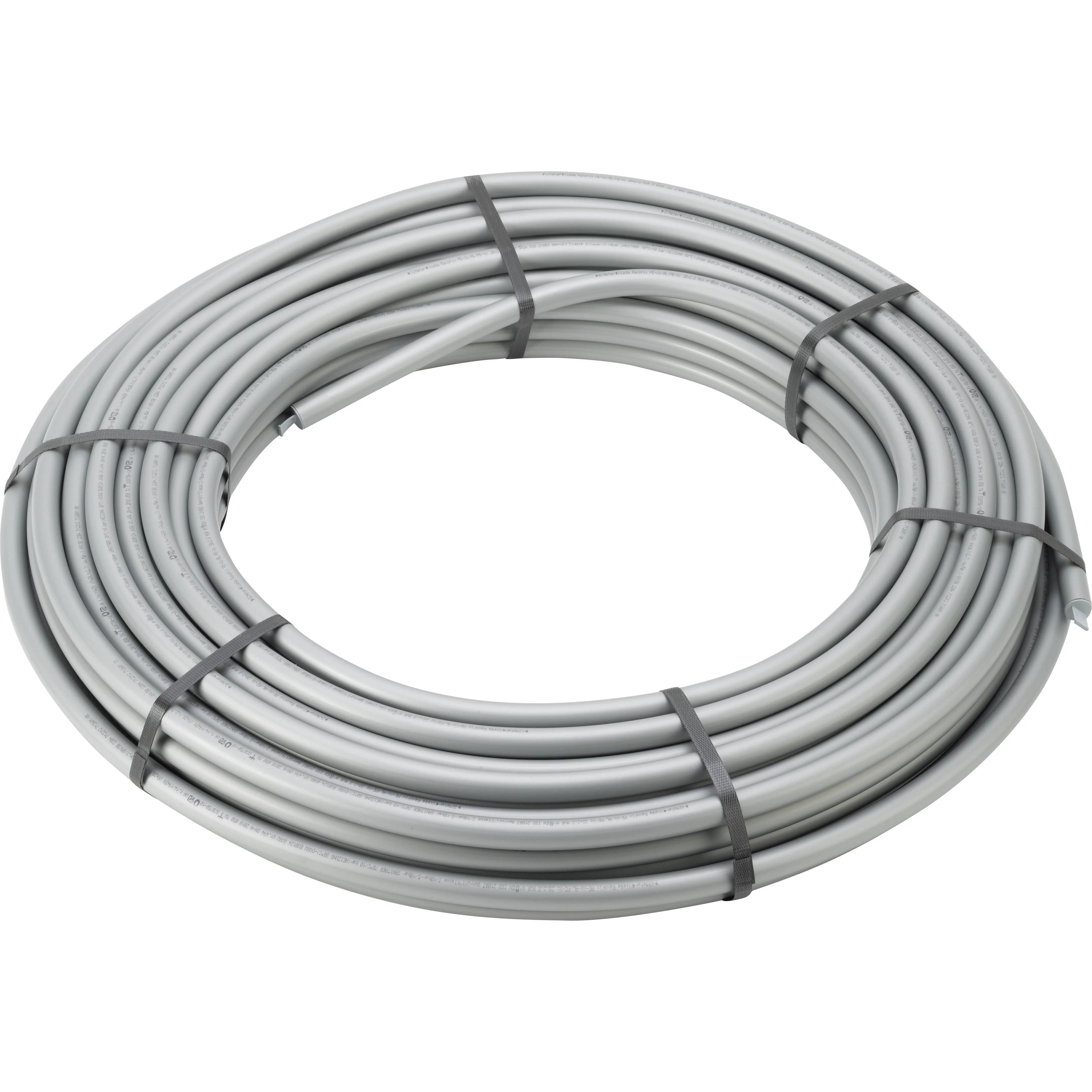 Viega Raxofix-Mehrschichtverbundrohr, Ohne Schutzrohr, Modell 5302, d: 25, s: 2.7, V: 0.305, Ausführung: silbergrau, Bund mit 50m, 1 Stk.