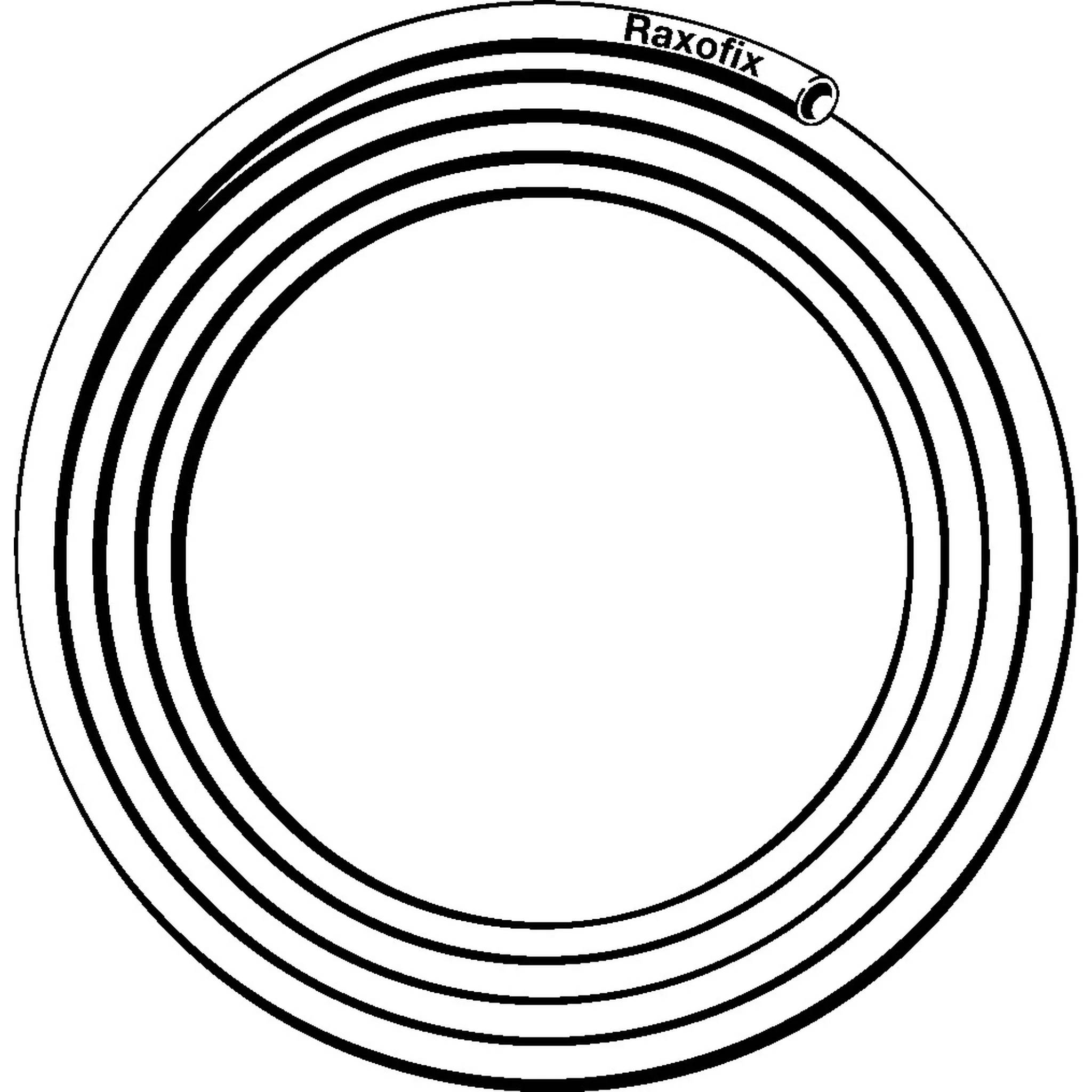 Viega Raxofix-Mehrschichtverbundrohr, Ohne Schutzrohr, Modell 5302, d: 25, s: 2.7, V: 0.305, Ausführung: silbergrau, Bund mit 50m, 1 Stk.