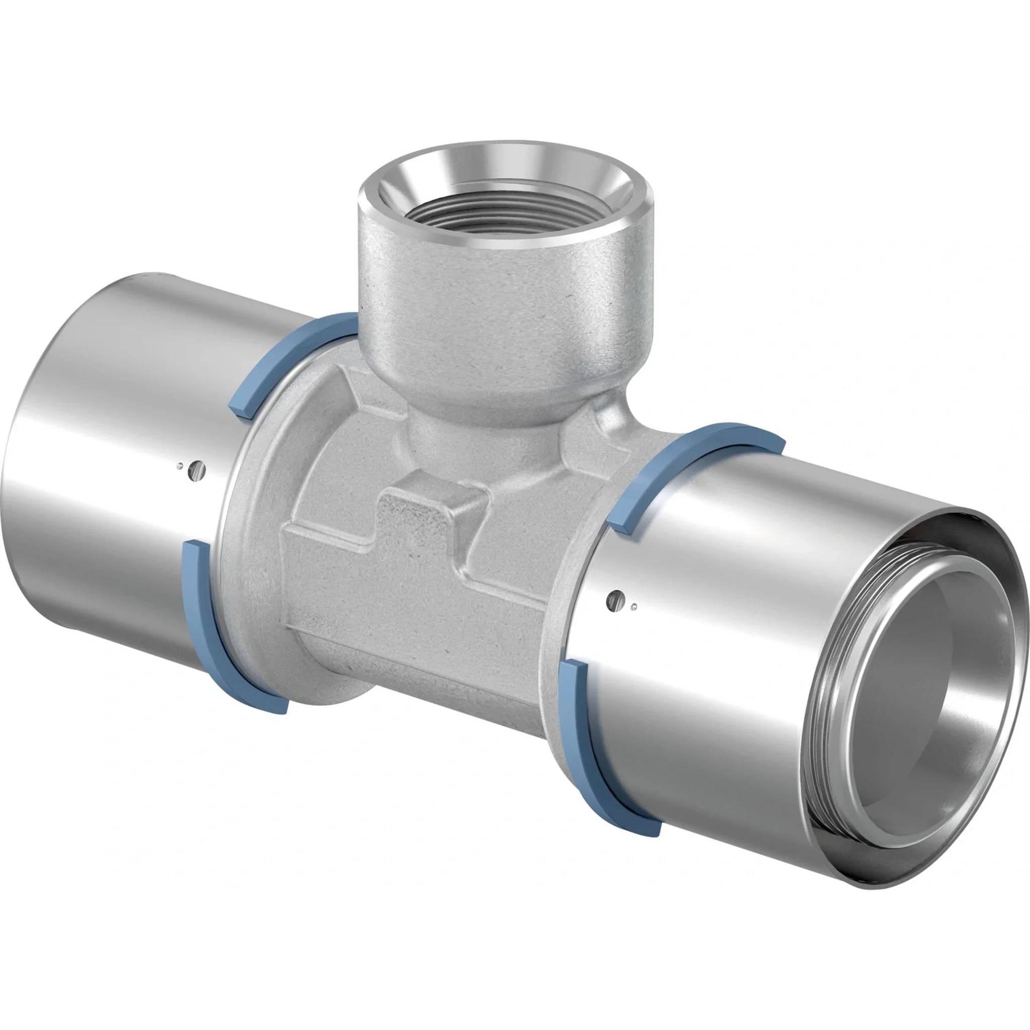 UPONOR S-Press, T-Stück, mit Innengewinde, 40-Rp3/4"FT-40, 1 Stk.