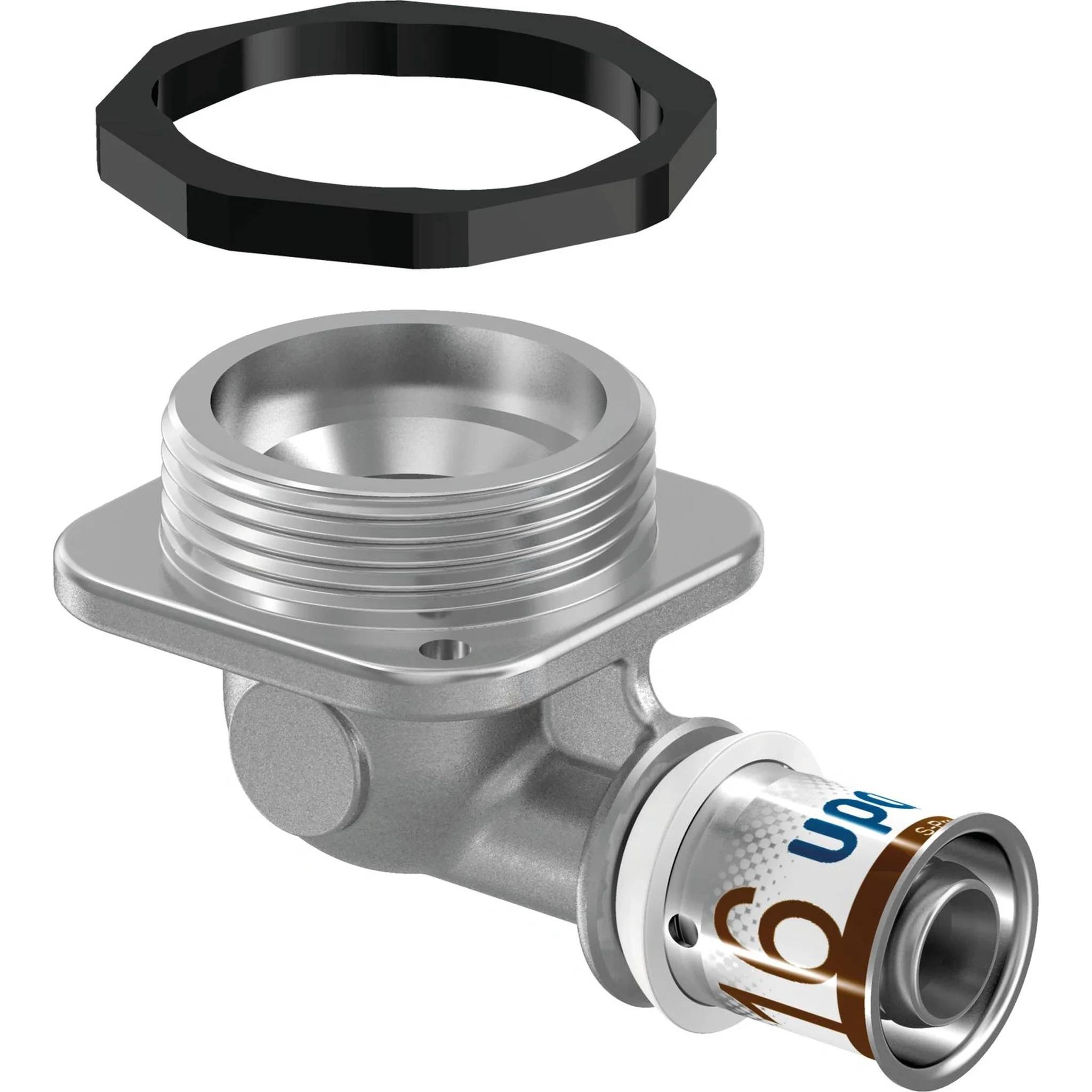 UPONOR S-Press PLUS, Anschlusswinkel, flach, 16-Rp1/2"FT, 1 Stk.