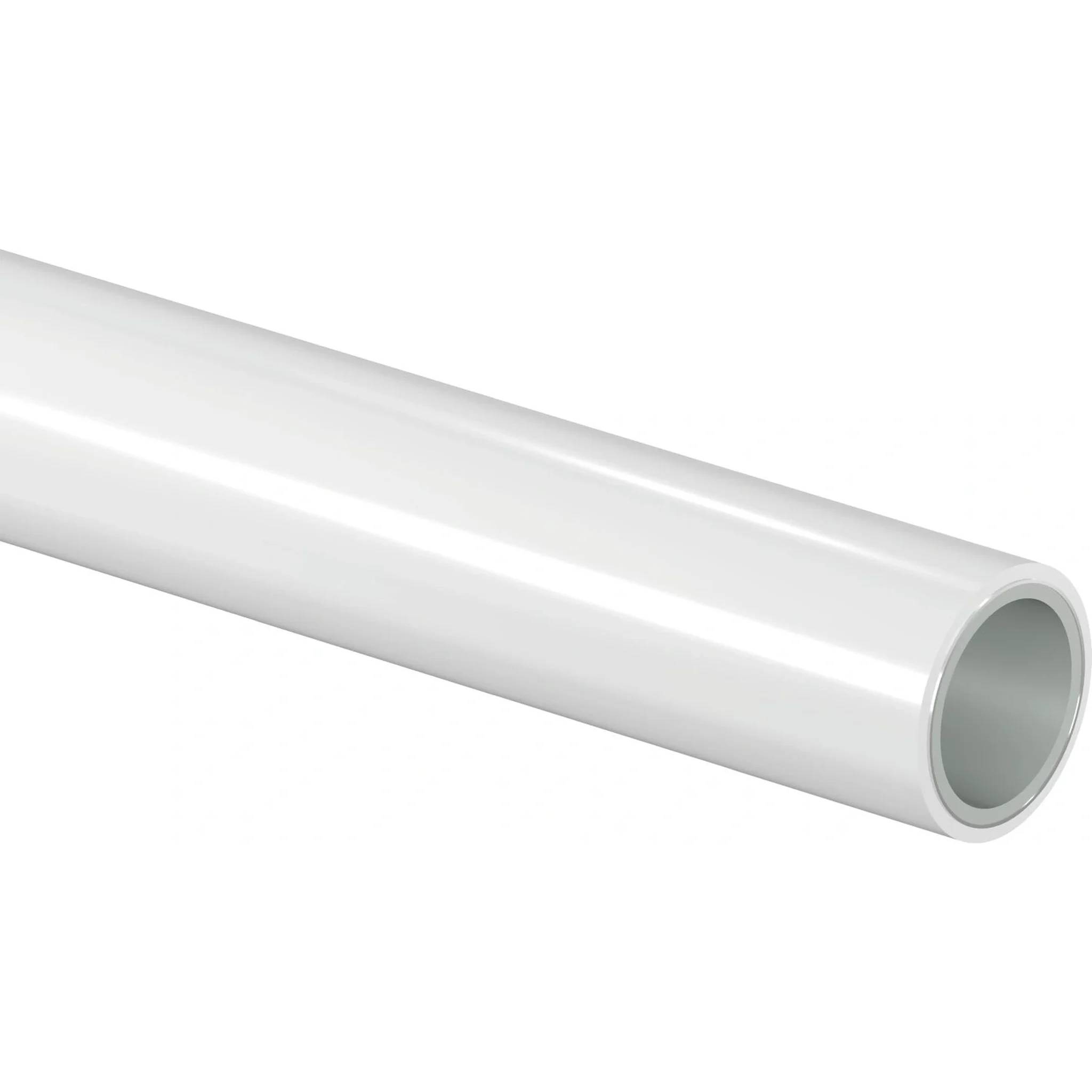 UPONOR MLC Rohr, weiß, S, 75 x 7,5mm, Stange mit 5m, 1 Stk.