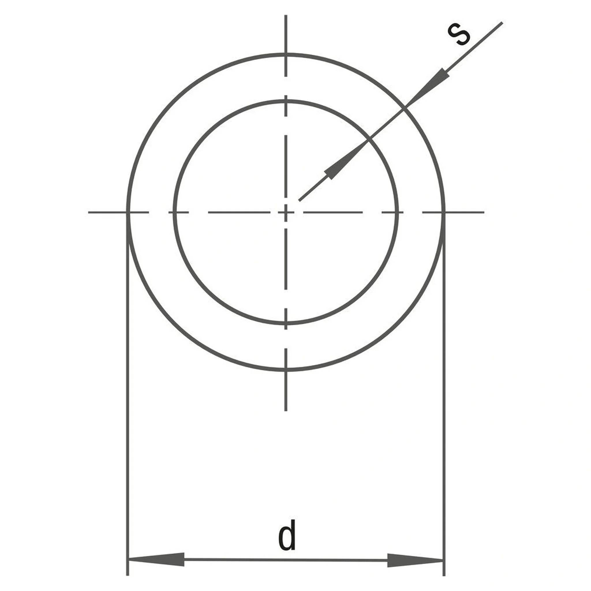 REHAU Universalrohr RAUTITAN flex, 40 x 5,5mm, Stange mit 6m, 1 Stk.