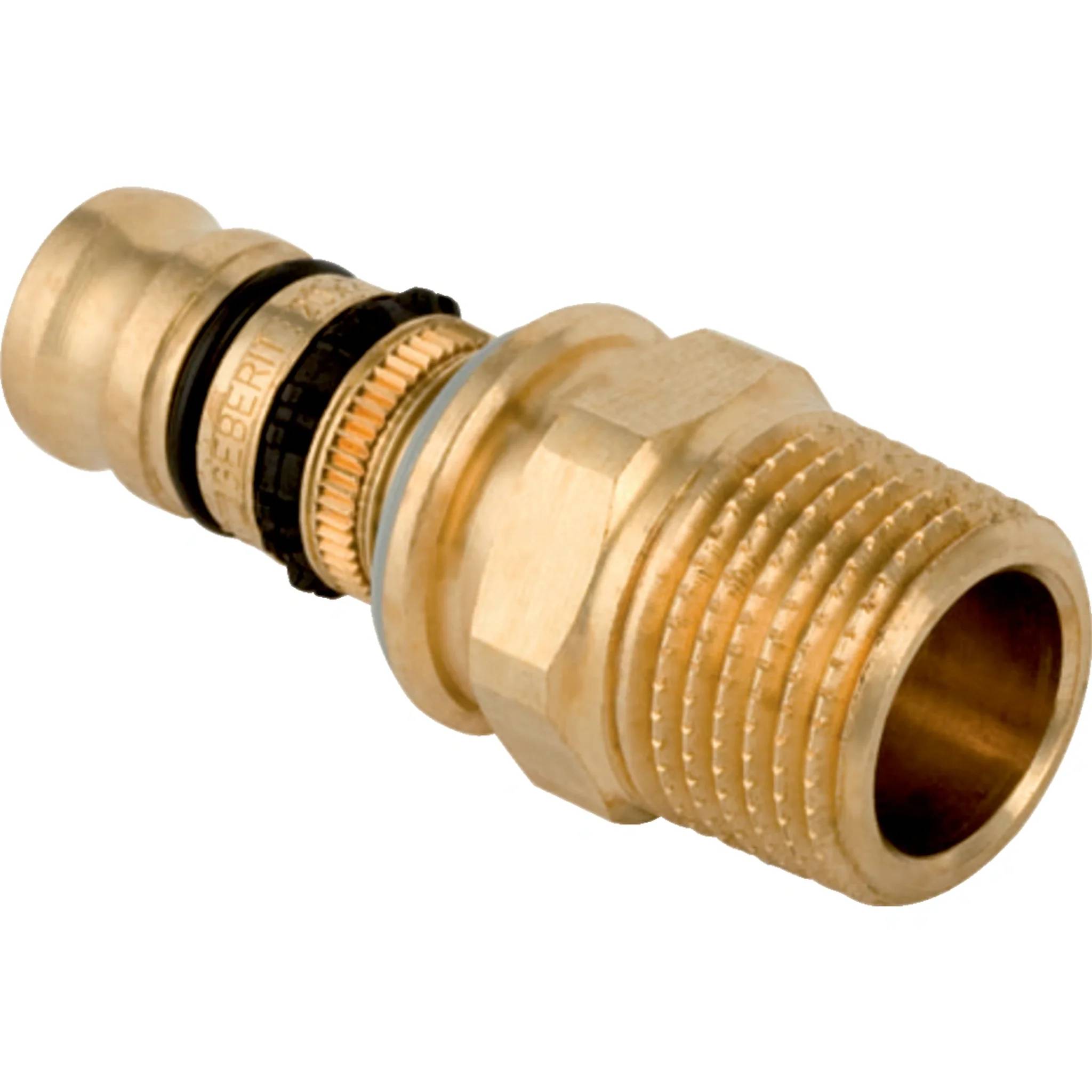 Geberit GE Mepla Übergang, Außengewinde, RG, d63mm, R2 1/2, 2 Stk.