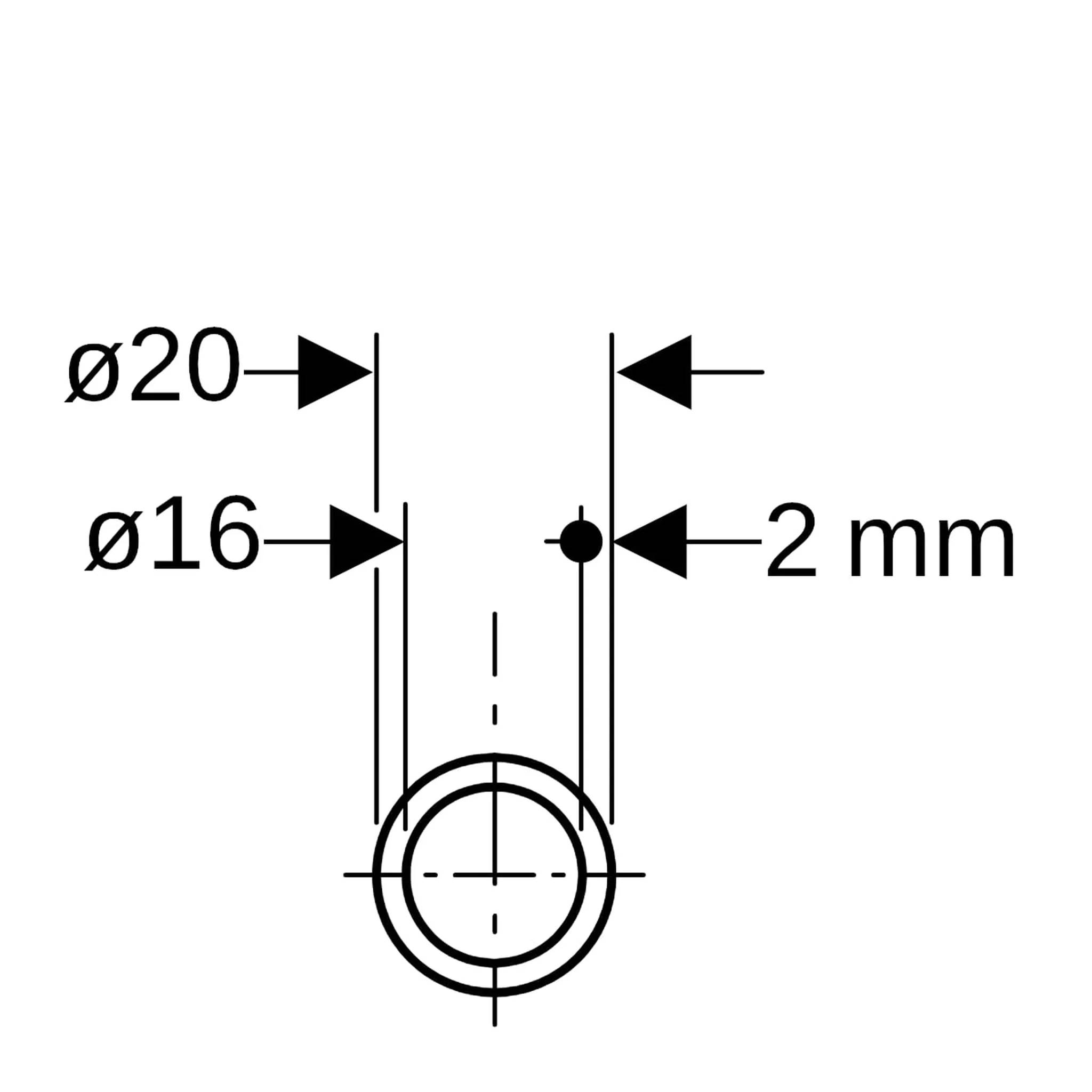 Geberit Systemrohr ML Therm, d20mm, Bund mit 100m, 1 Stk.