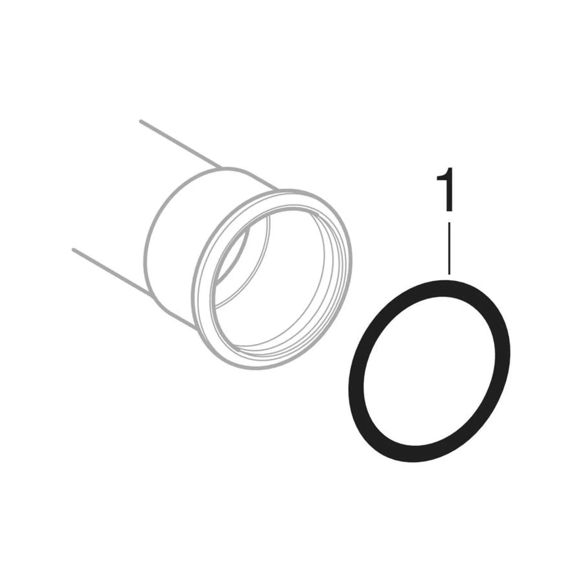 Geberit Mapress Thermo Reduktion Einschubende, d22 x 15mm, NPW, 1 Stk.