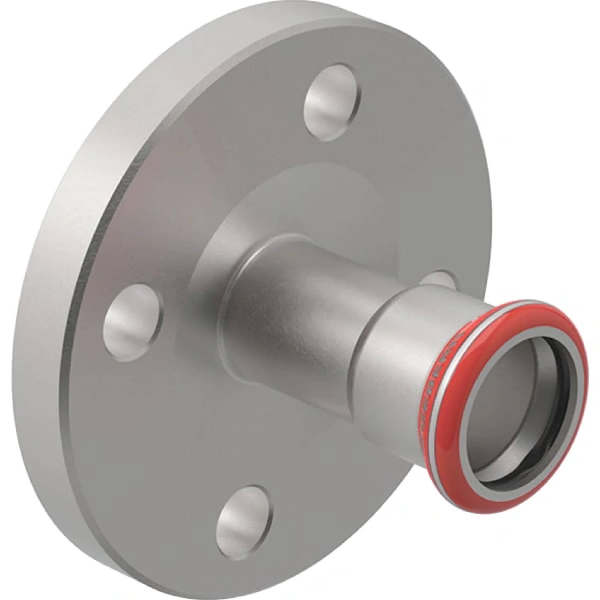Geberit GE Mapress, C-Stahl Flansch, PN6, Pressmuffe, d88,9mm, verzinkt, 1 Stk.