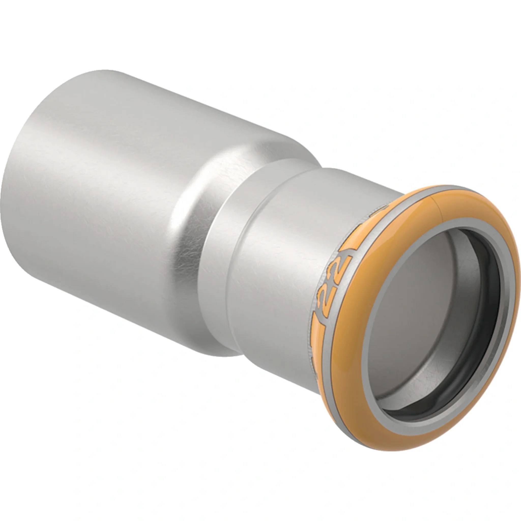 Geberit Mapress Thermo Reduktion Einschubende, d22 x 15mm, NPW, 1 Stk.