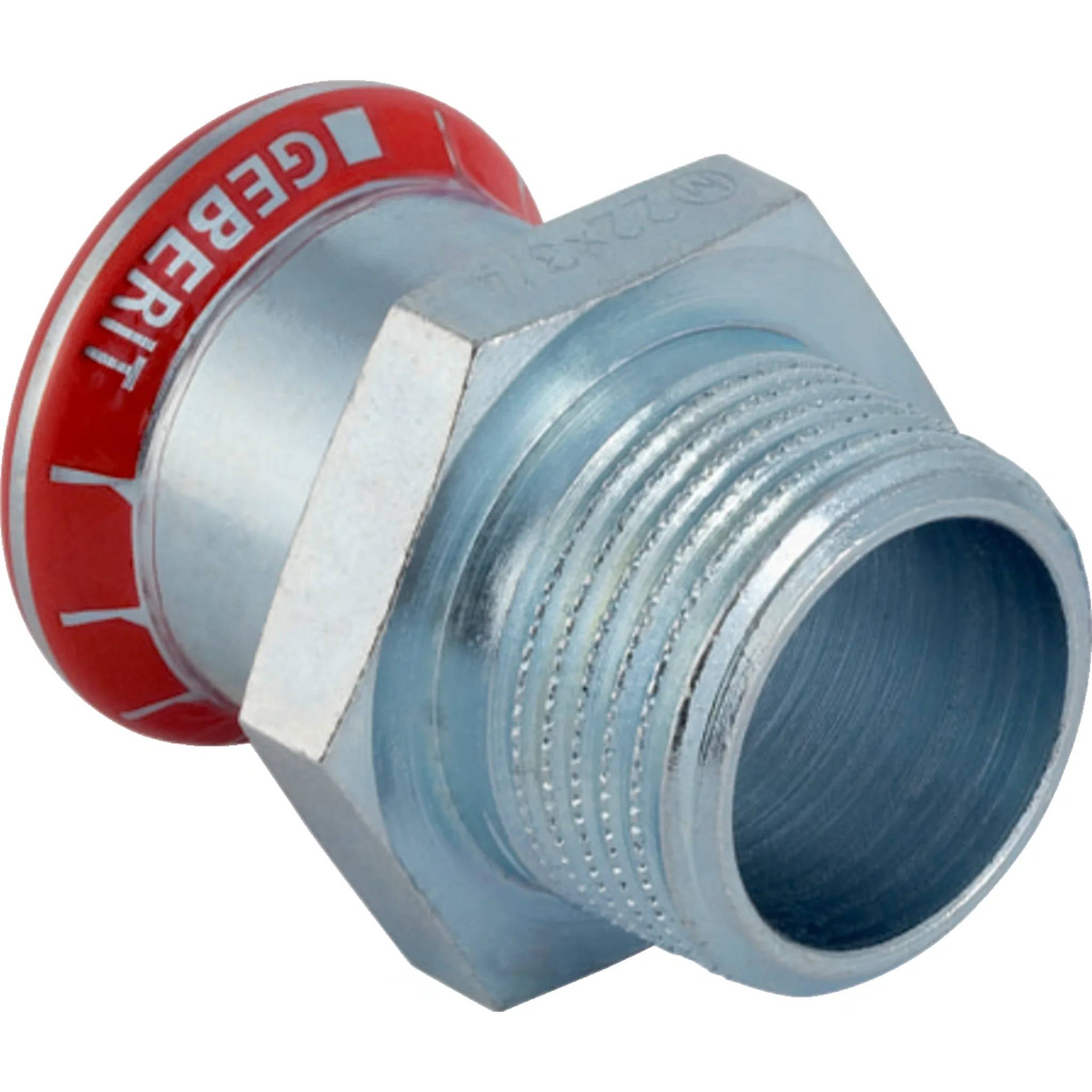 Geberit GE Mapress, C-Stahl, Übergang, d 108 mm x R 4, verzinkt, 1 Stk.