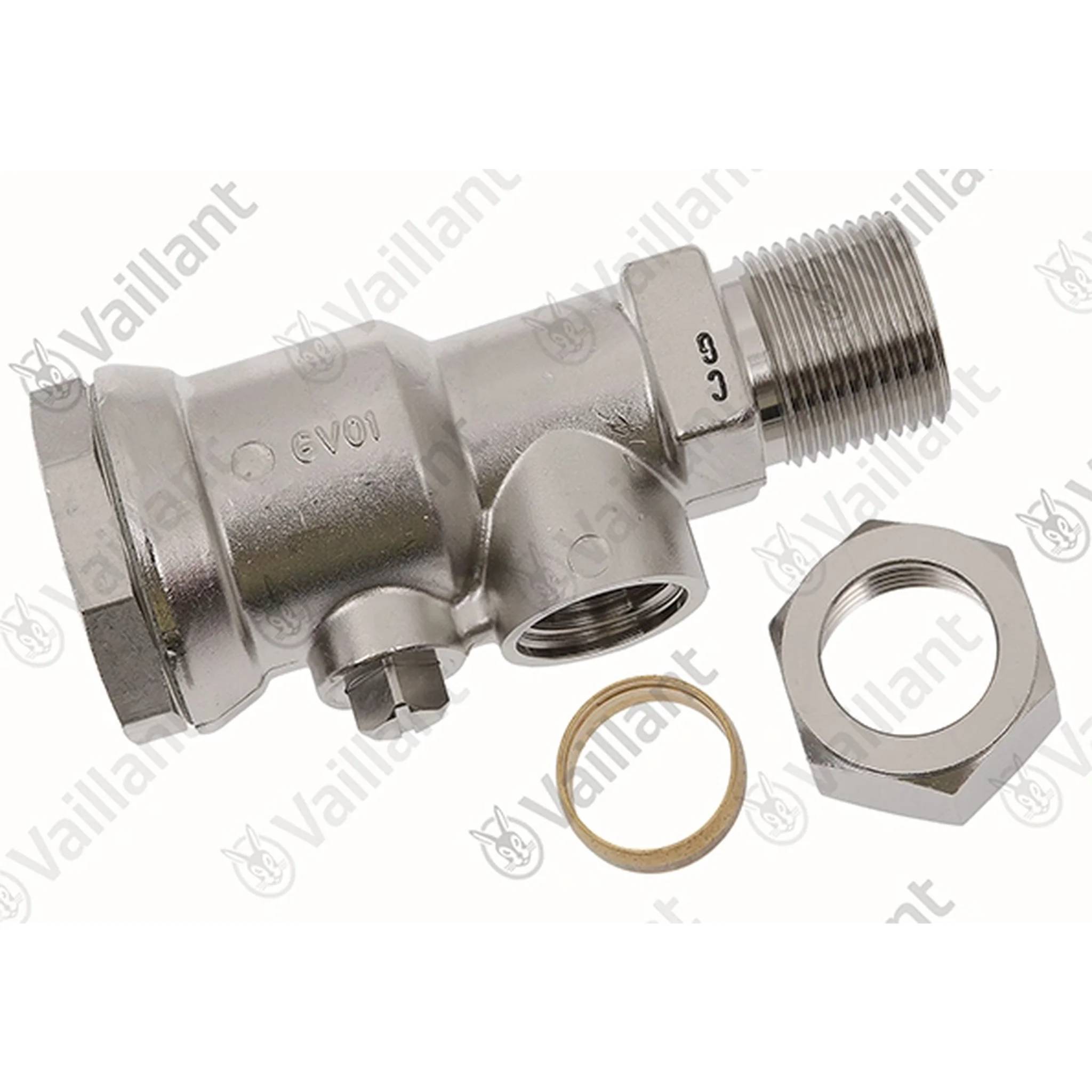 Vaillant Wartungshahn, D Rp 3/4, VC Installationssets 306702, 306704 etc., 1 Stk.