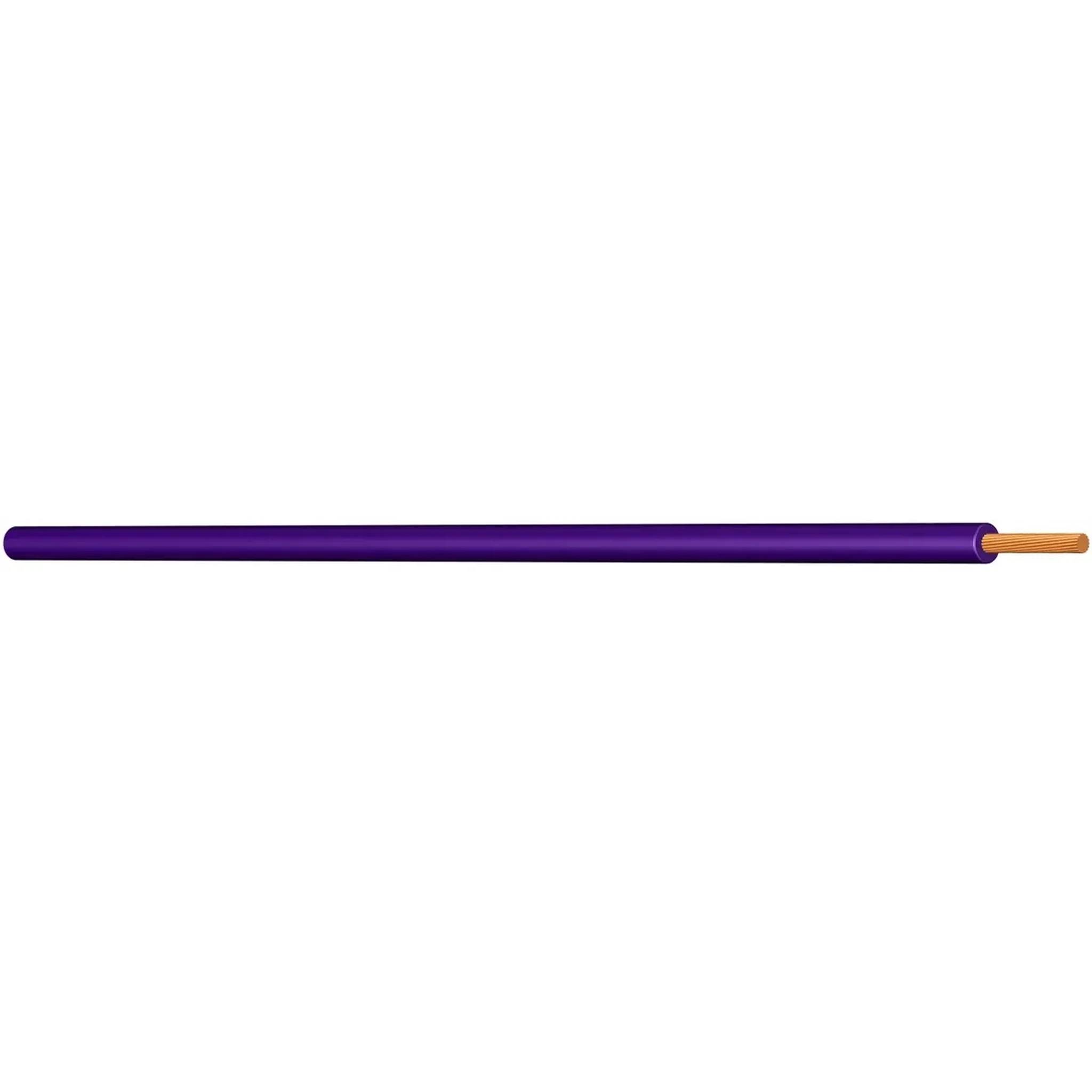 Meinhart PVC, Aderleitung, feindrähtig, Ysf 1, schwarz, Bund mit 100m, 1 Stk.