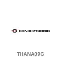 Conceptronic Produktetikett mit Modellnummer 'THANA09G' zentriert auf weißem Hintergrund.