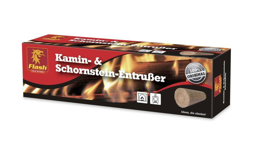 Kamin-/ Schornstein - Entrußer einfach sauber und bequem