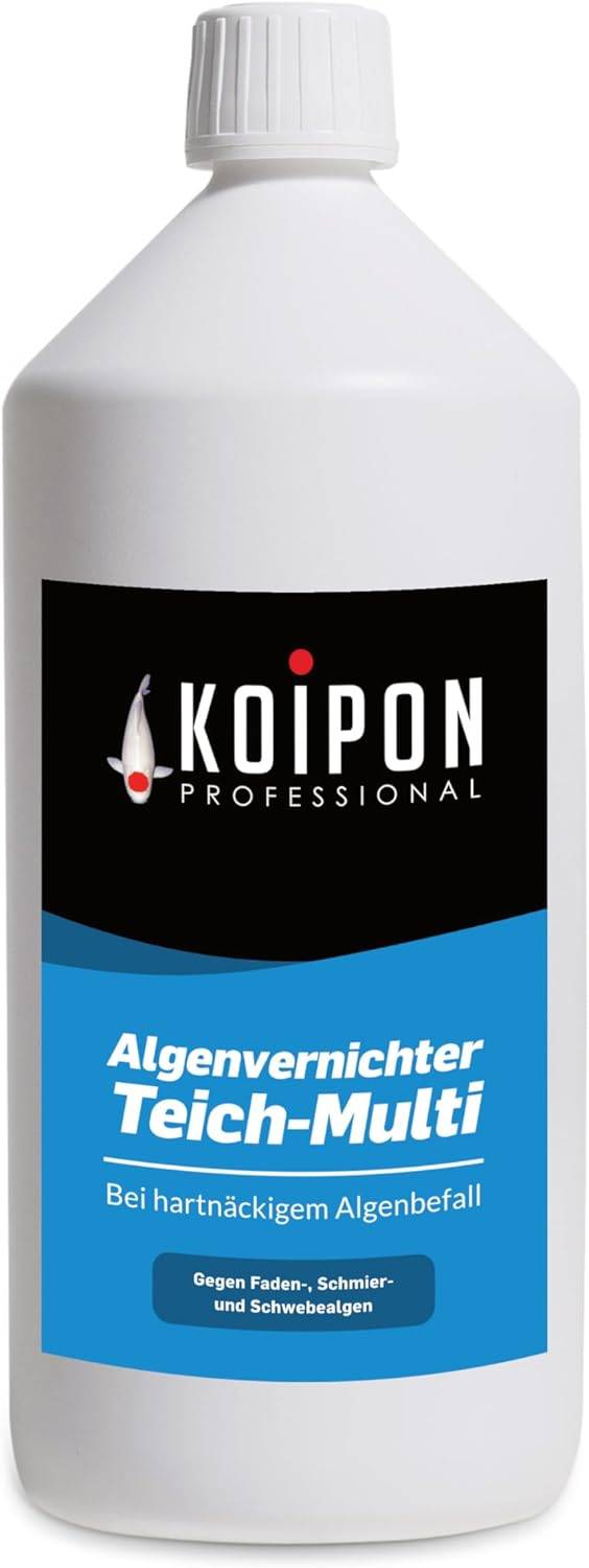 KOIPON Algenvernichter Teich-Multi 1L gegen Faden- & Schwebealgen