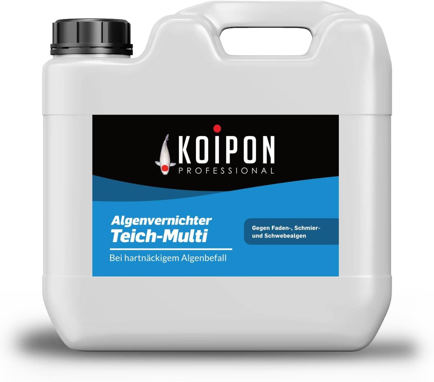 KOIPON Algenvernichter Teich-Multi 5L gegen Faden- & Schwebealgen