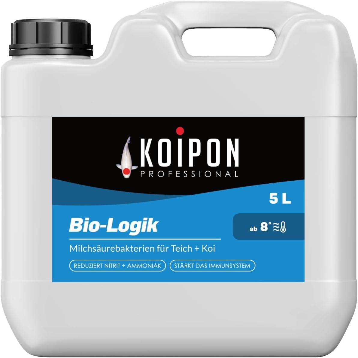 KOIPON Bio-Logik 5L Milchsäurebakterien zur Teichpflege & Algenstopp