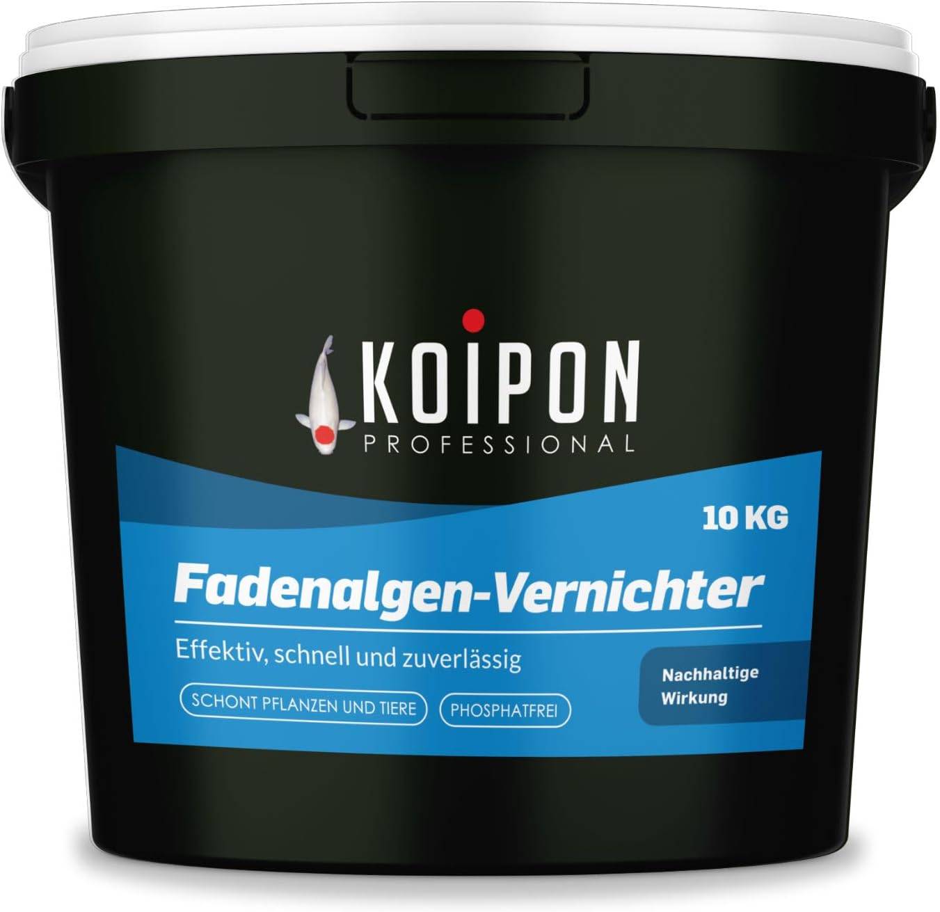 KOIPON Fadenalgen-Vernichter 10kg phosphatfrei gegen Fadenalgen im Teich