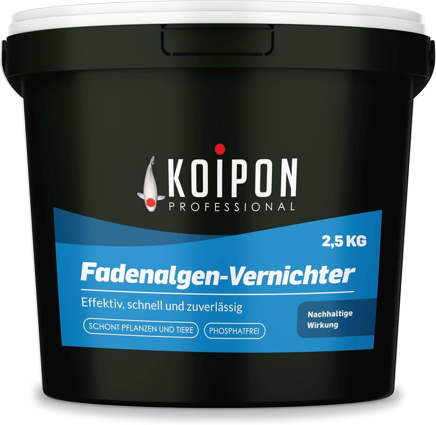KOIPON Fadenalgen-Vernichter 2,5kg phosphatfrei gegen Fadenalgen im Teich
