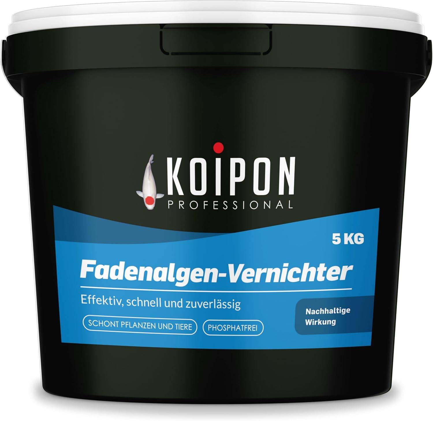KOIPON Fadenalgen-Vernichter 5kg phosphatfrei gegen Fadenalgen im Teich