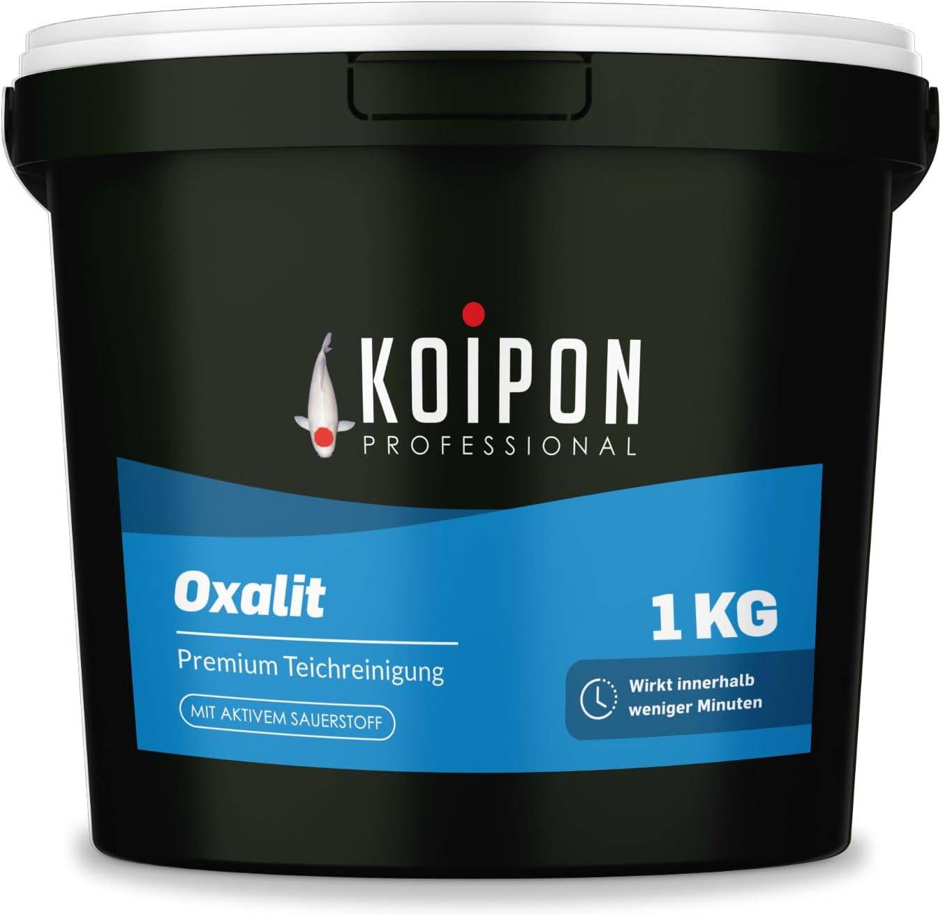 KOIPON Oxalit 1kg Teichschlammentferner gegen Laub & Ablagerungen mit Sauerstoff