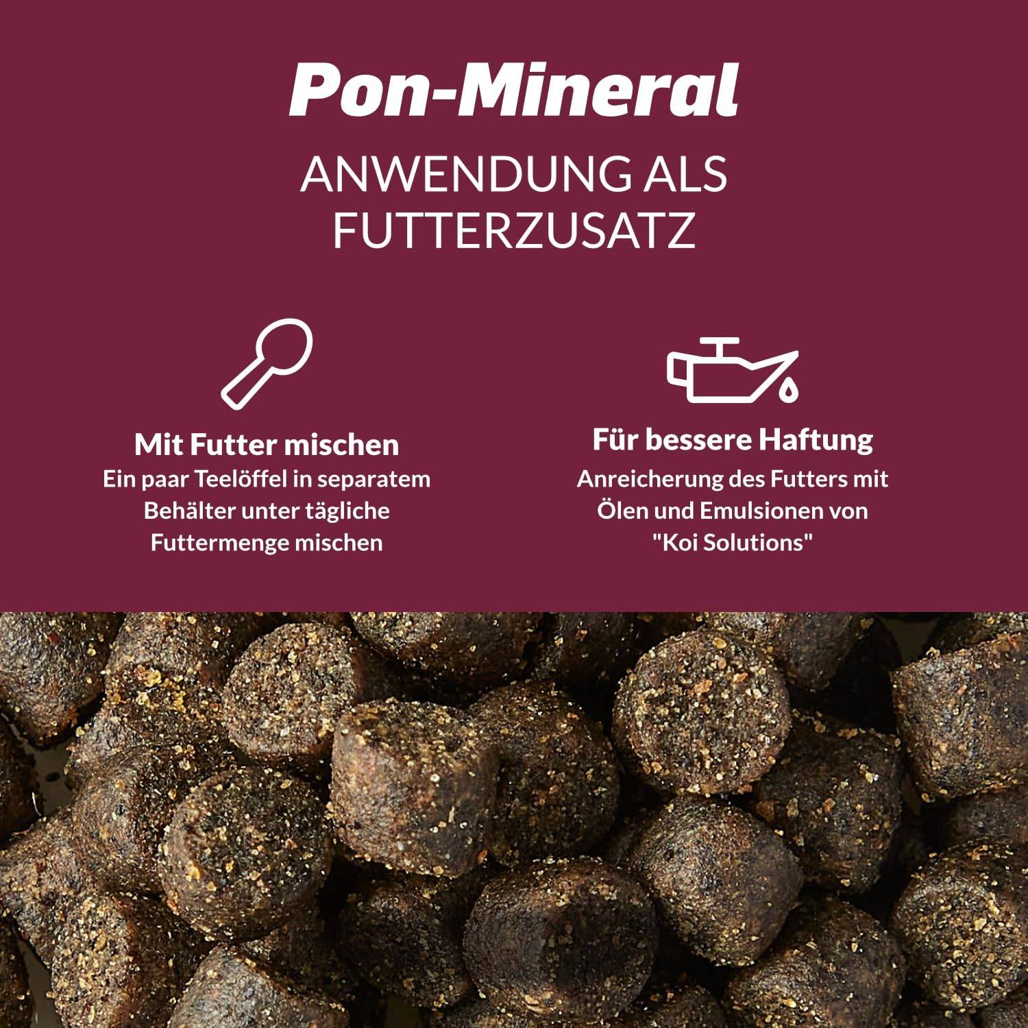 KOIPON Pon-Mineral 3kg Teichpflege mit Mineralien & Nitritsenker