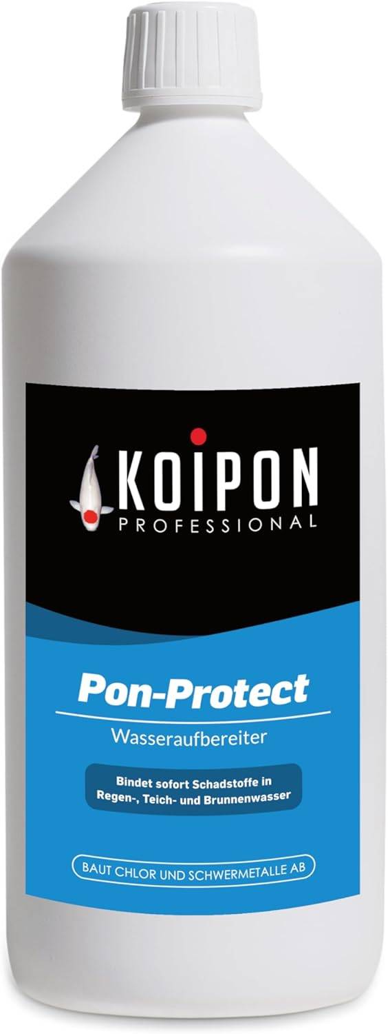 KOIPON Pon-Protect 1L Wasseraufbereiter gegen Chlor & Schwermetalle
