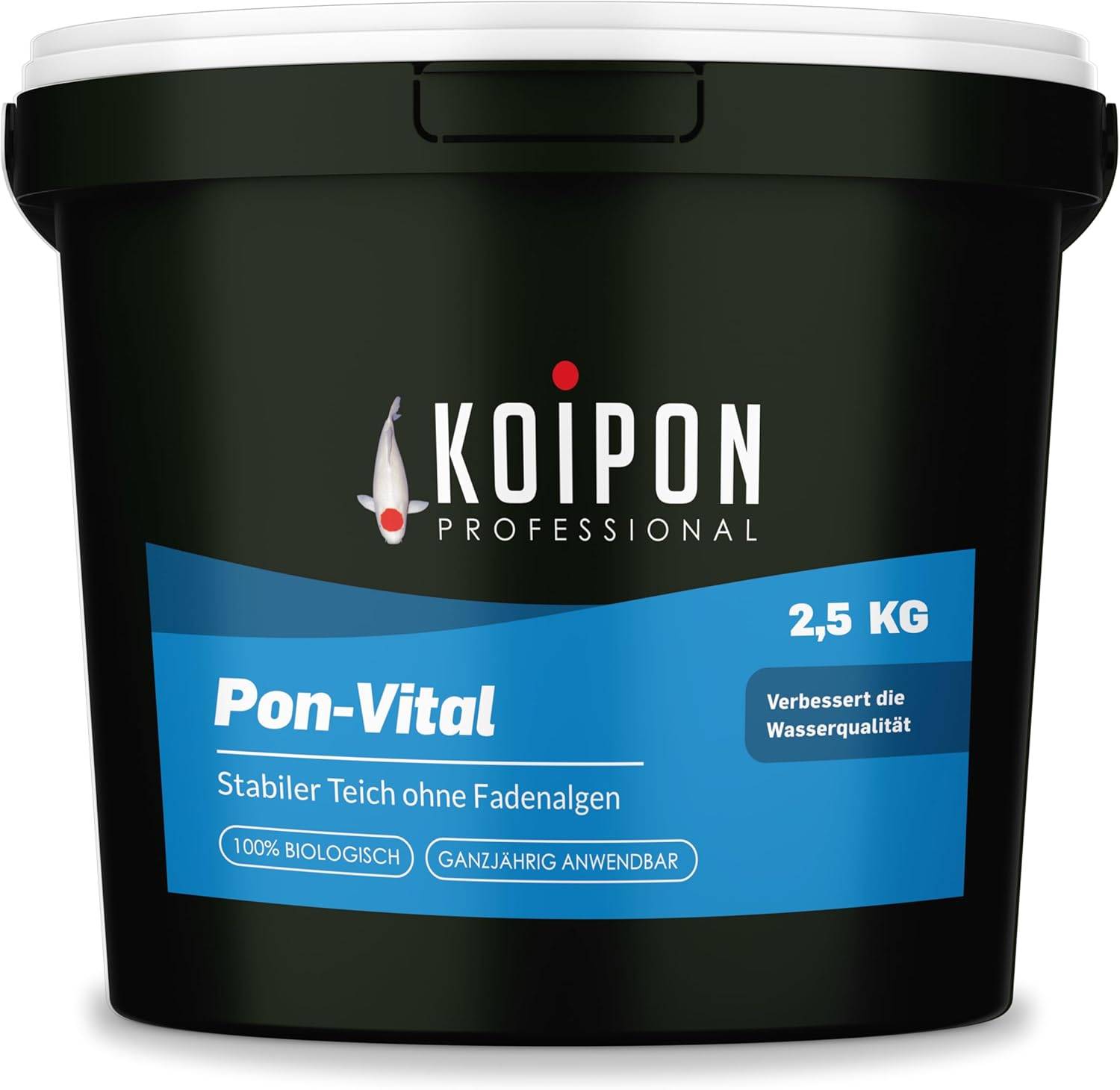 KOIPON Pon-Vital 2,5kg Biologische Alternative zum Fadenalgenvernichter