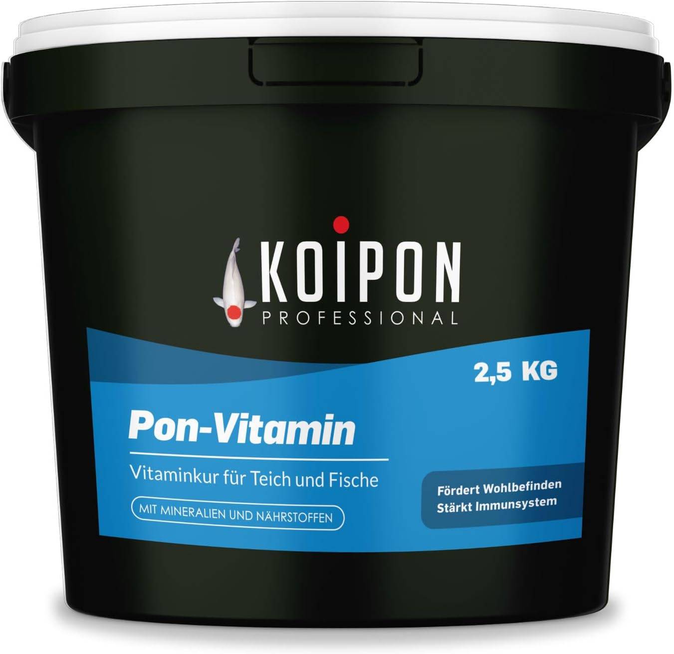 KOIPON Pon-Vitamin 2,5kg Vitaminkur & Mineralien für gesunde Koi
