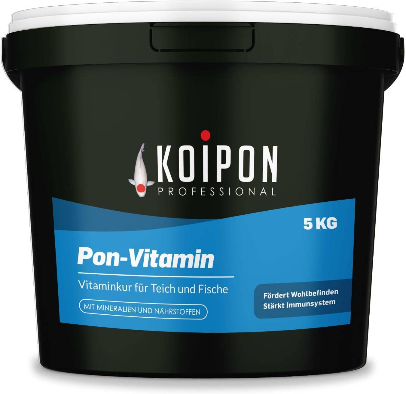 KOIPON Pon-Vitamin 5kg Vitaminkur & Mineralien für gesunde Koi