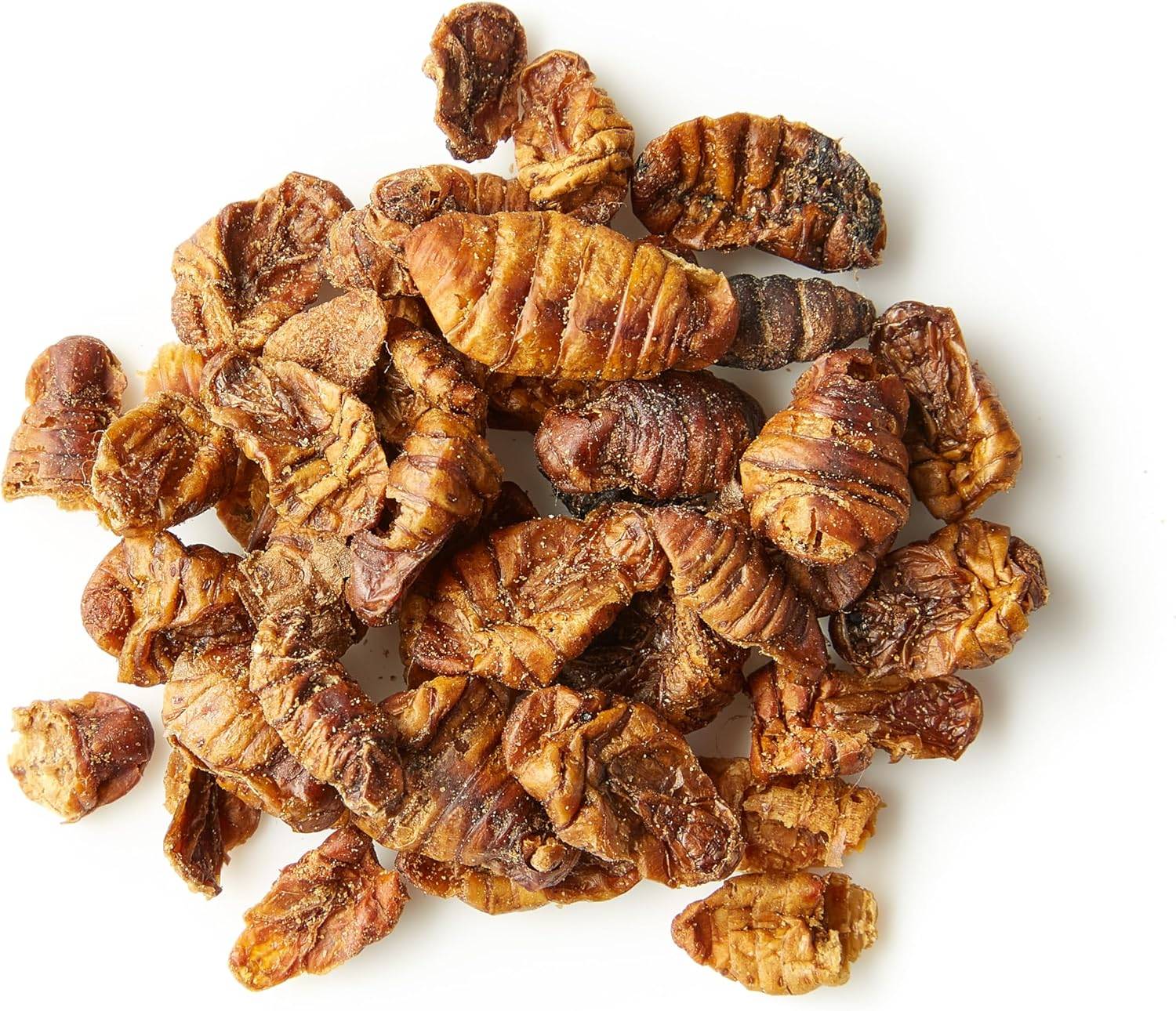 KOIPON Seidenraupen 1,5kg getrocknet Naturfutter-Leckerli für Koi
