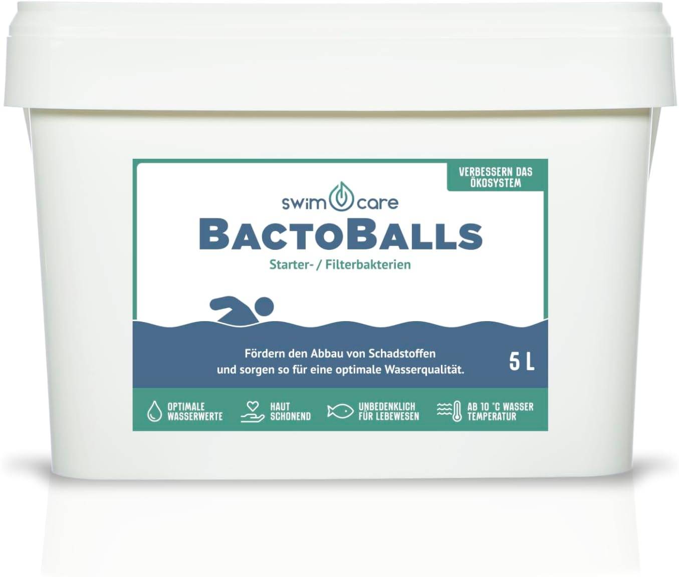 swimcare BactoBalls 5kg Starterbakterien für Schwimmteich & Filteranlagen