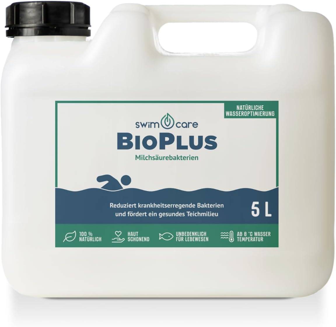 swimcare BioPlus 5L Milchsäurebakterien für Schwimmteich 100% biologisch