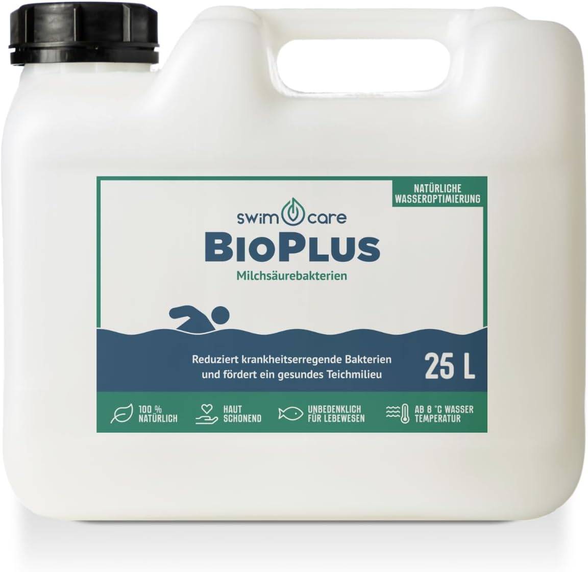 swimcare BioPlus 25L Milchsäurebakterien für Schwimmteich 100% biologisch