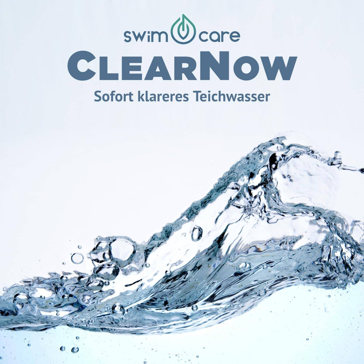 swimcare ClearNow 1L Sofort-Teichklärer gegen Schwebealgen & Trübung