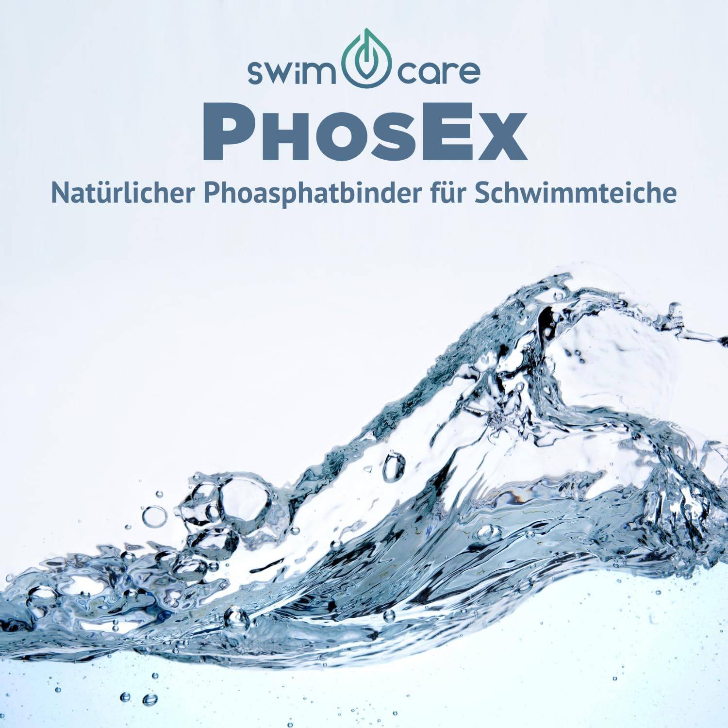 swimcare PhosEx 2,5kg Natürlicher Phosphatbinder gegen Algen für Schwimmteiche