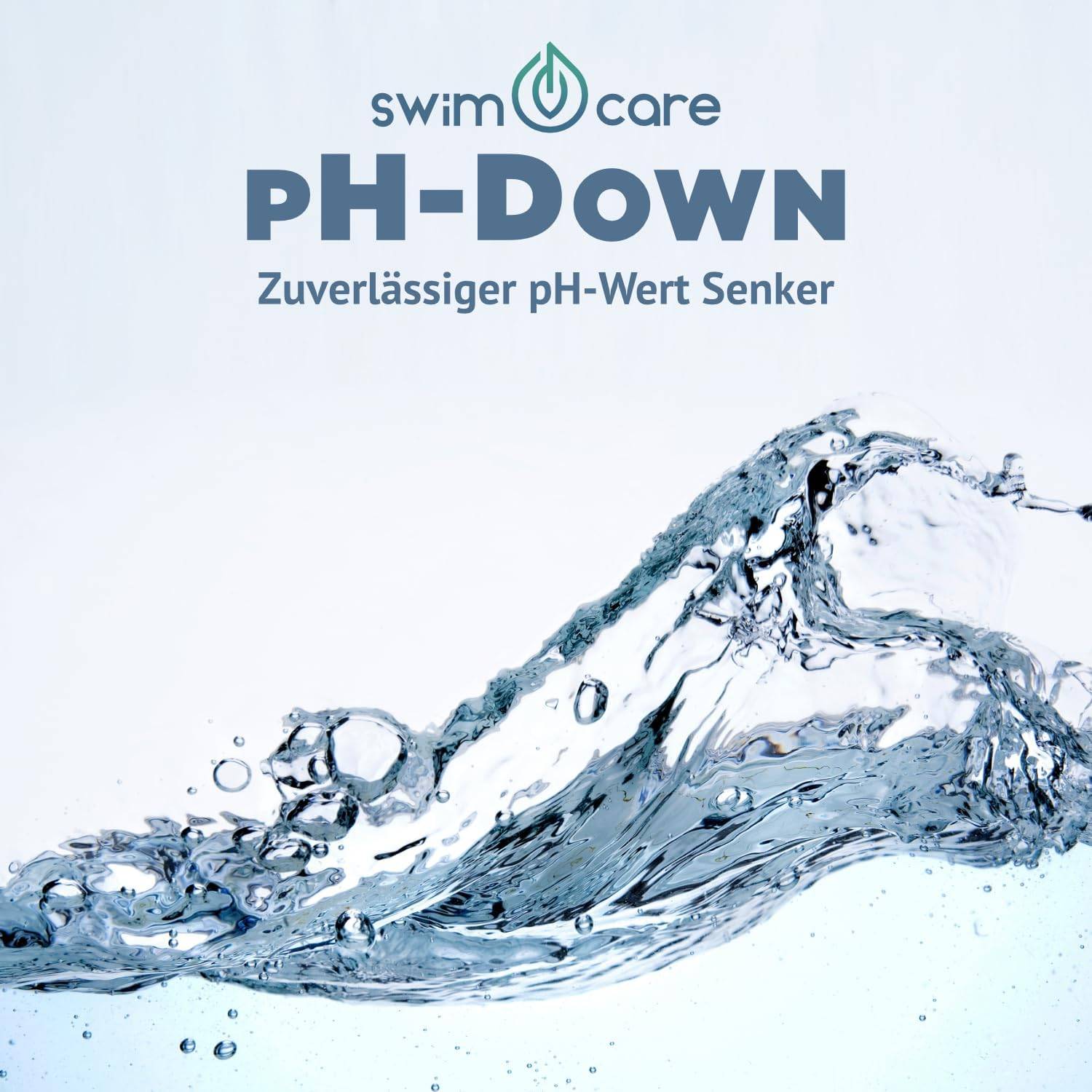 swimcare ph-Down 5kg zur pH-Wert Senkung & Ammoniakreduktion im Schwimmteich