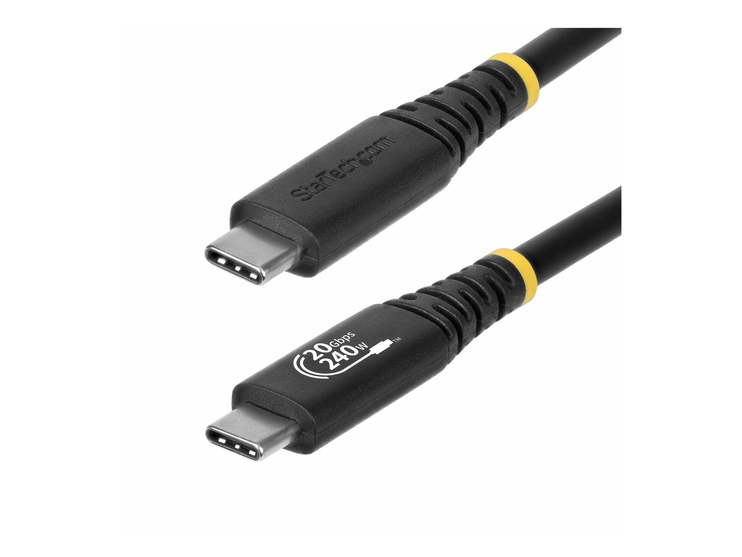 StarTech.com USB-Kabel - USB-C (M) zu USB-C (M)USB4 / Thunderbolt 3 /