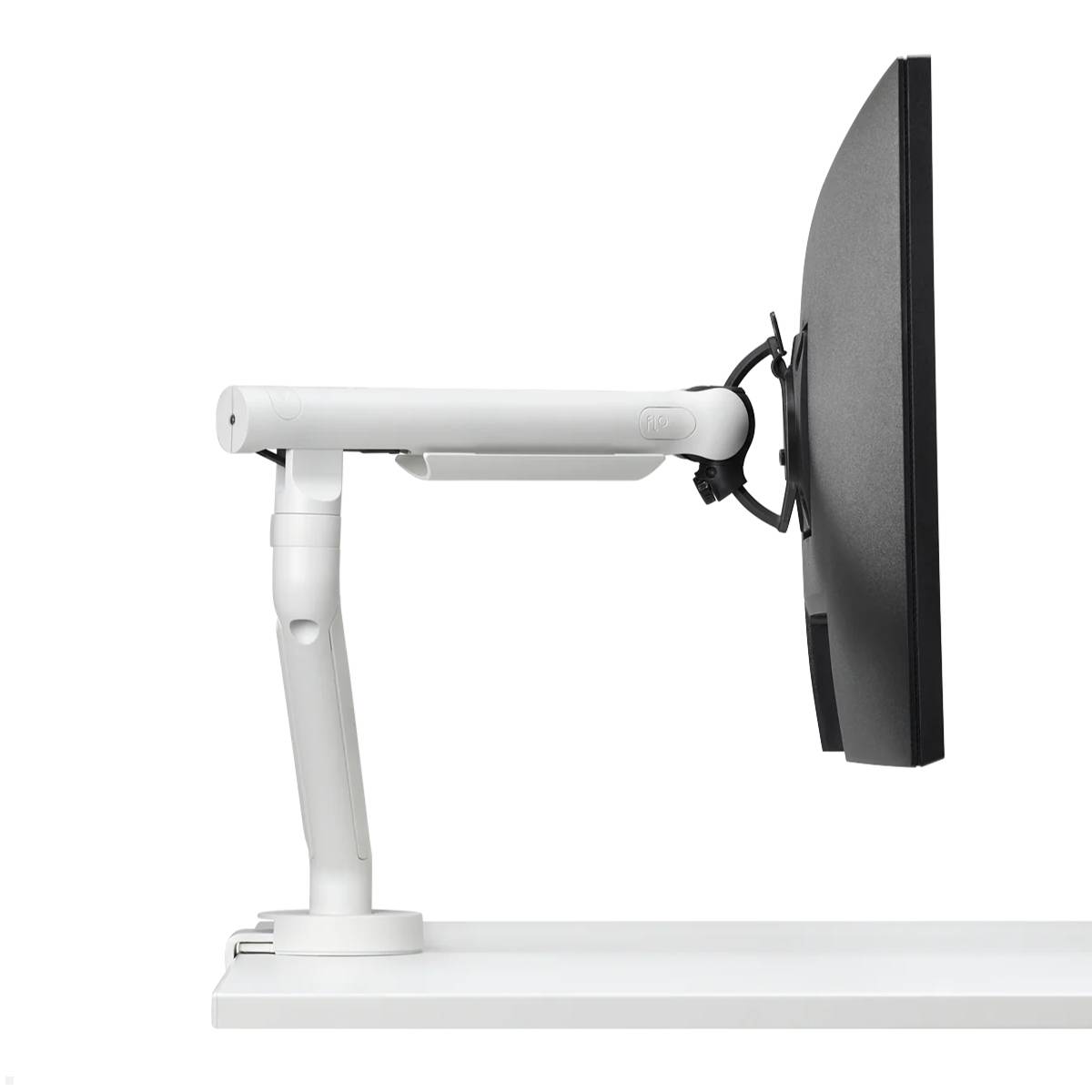 CBS Flo Dynamic Monitor Tischhalterung 2-7 kg mit Tischklemme, weiß