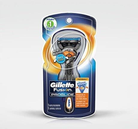 Gillette Fusion ProGlide mit Flexball Technologie