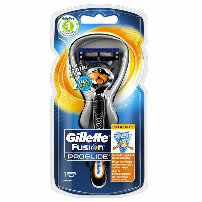 Gillette Fusion ProGlide mit Flexball Technologie