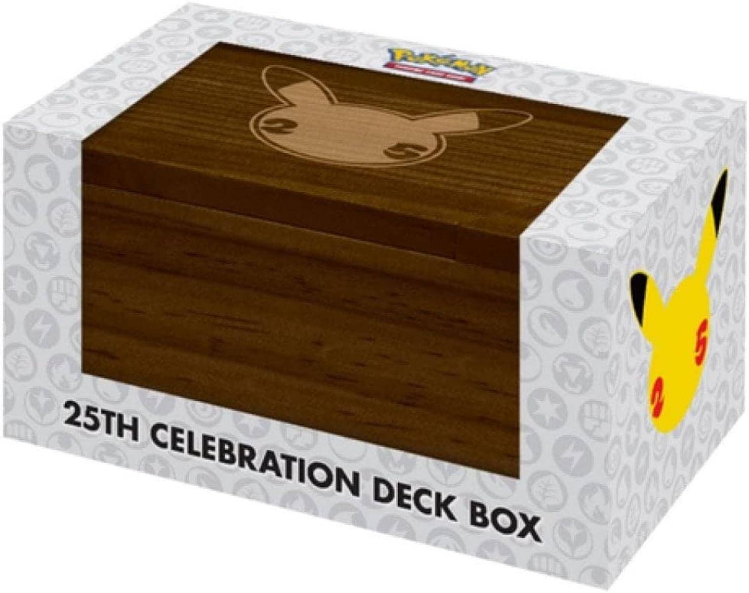 Pokémon 25th Anniversary Deck Box