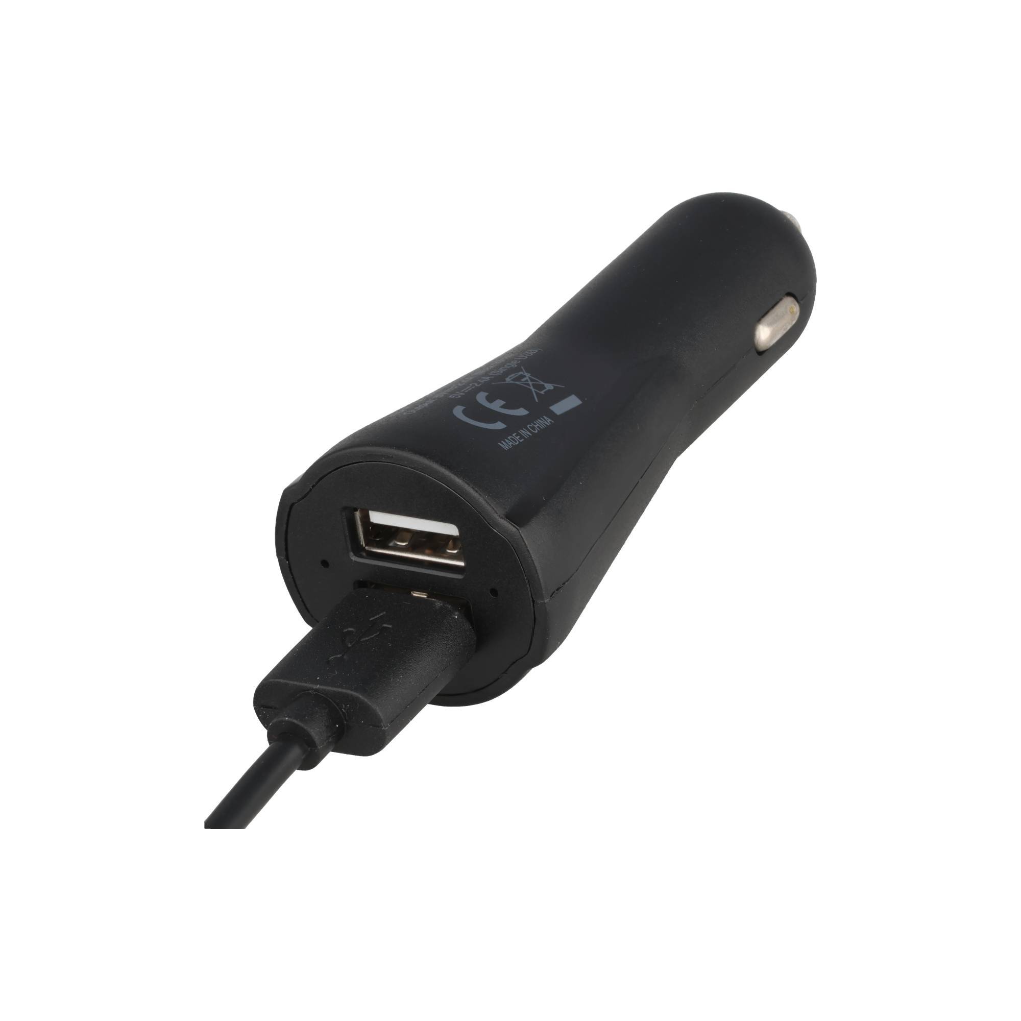 12V und 24V KFZ Ladeadapter mit zwei USB Ladeanschlüssen, max. 2,4A