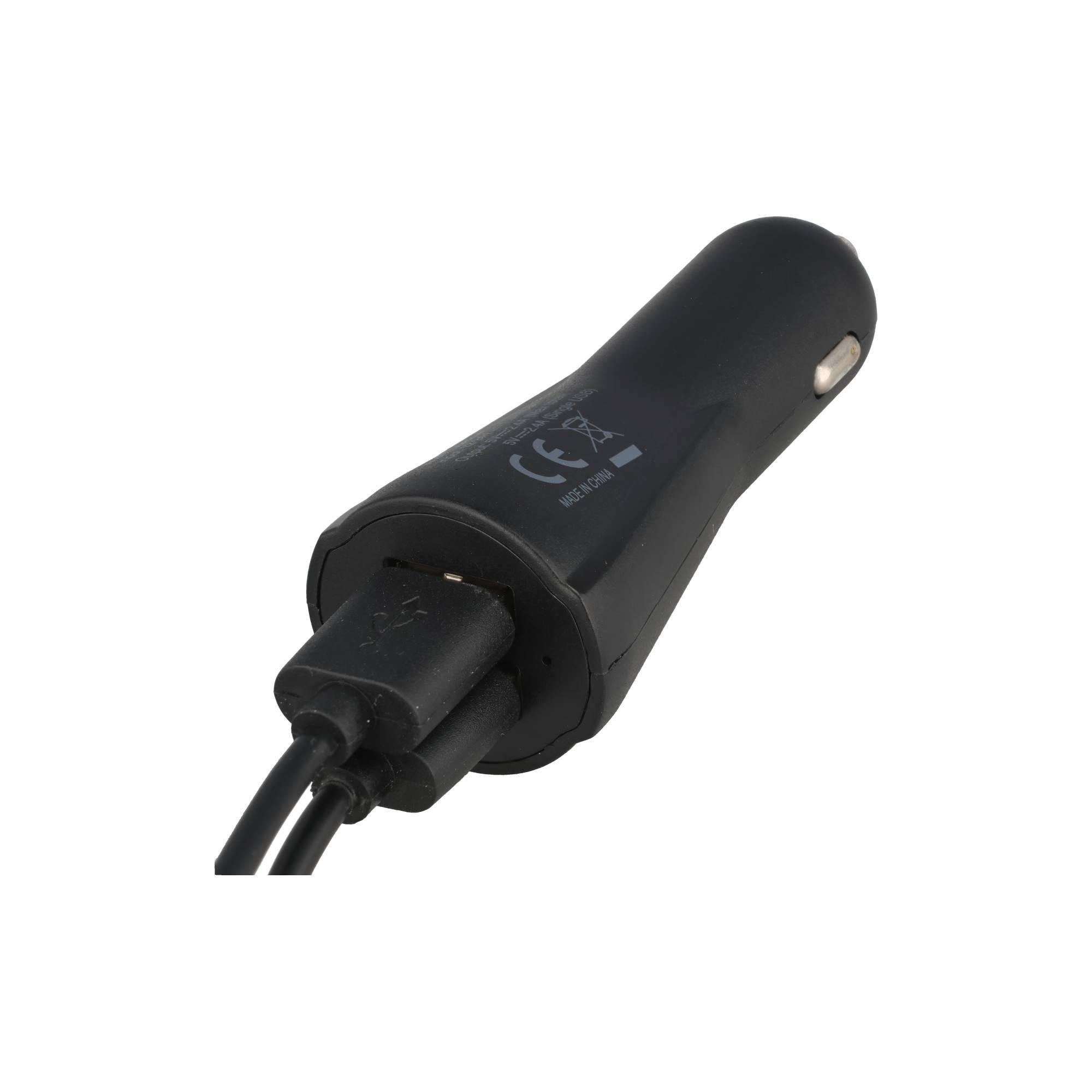 12V und 24V KFZ Ladeadapter mit zwei USB Ladeanschlüssen, max. 2,4A