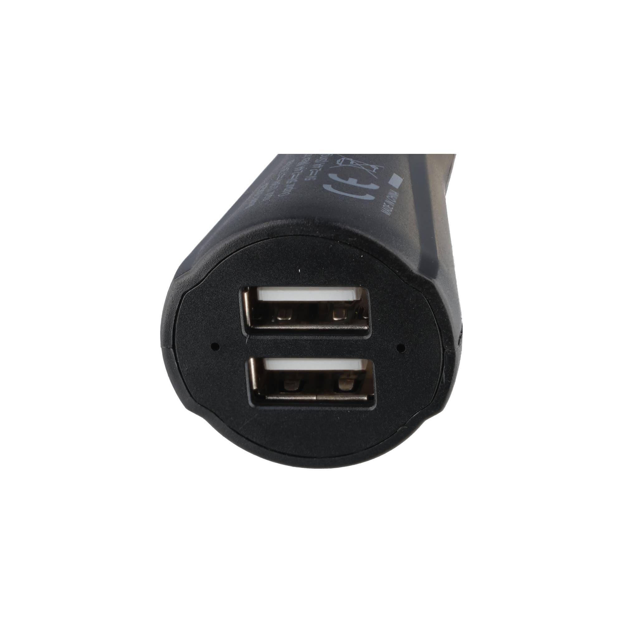 12V und 24V KFZ Ladeadapter mit zwei USB Ladeanschlüssen, max. 2,4A