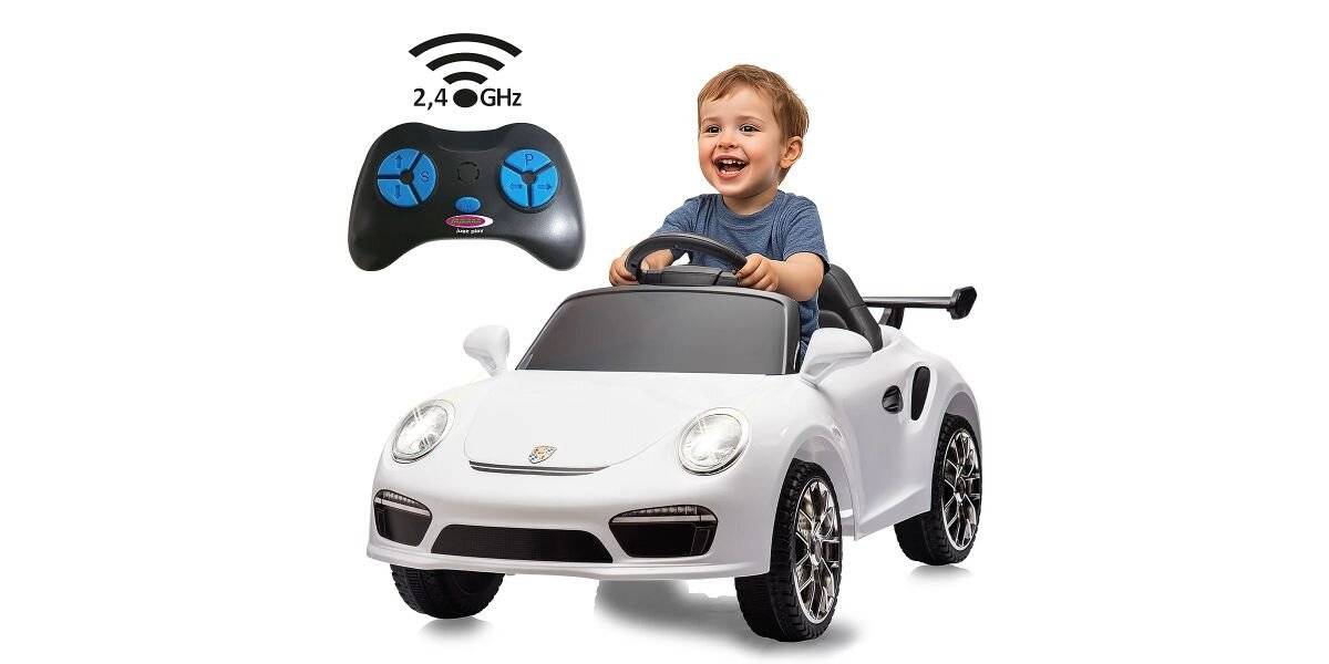 Jamara Ride-on RUF CTR3 Club Sport weiß 2,4GHz Li-Power 12.6