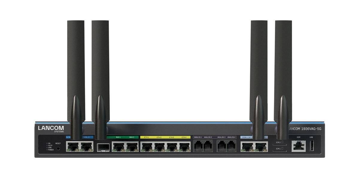 LANCOM LANCOM SD-WAN SDWAN VoIP Gateways 1936VAG-5G 1936VAG5G (EU) (62144)