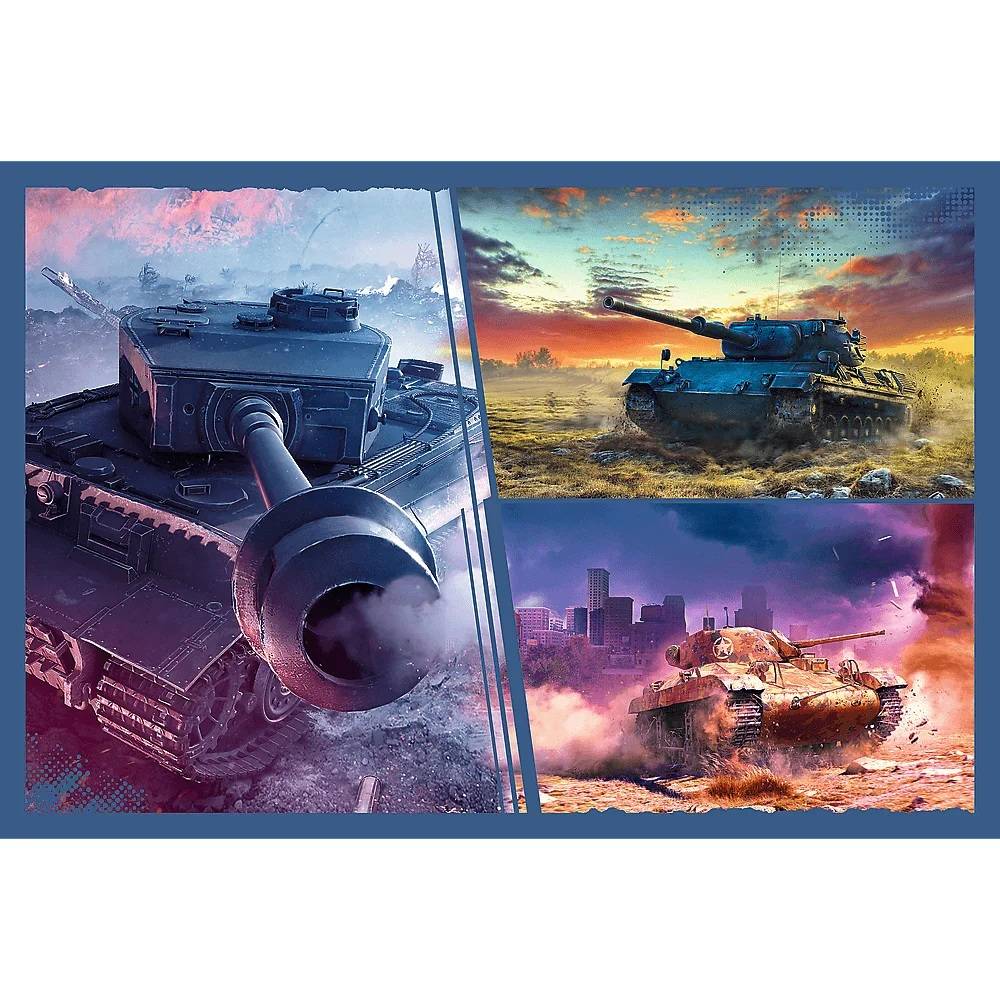 Trefl, World of Tanks, 2 x 200 Teile Puzzle