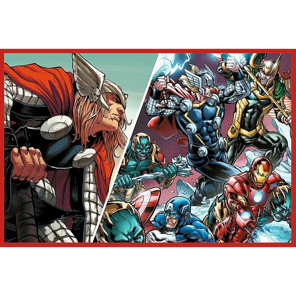 Trefl, Avengers, 2x 200 Teile Puzzle